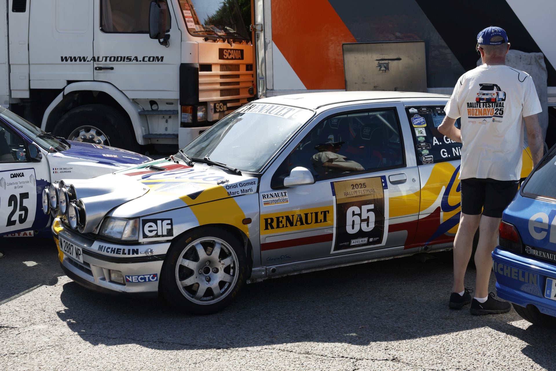 El Renault Clio Williams de Alberto Garraza.