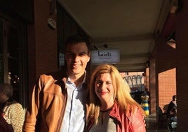 Pedro Sánchez y Leire Díez.
