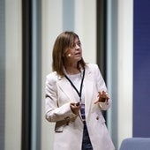 Patricia Rosales, durante su ponencia en el Centro Botín.
