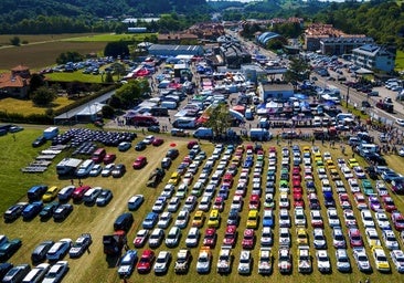 El sol y los motores calientan el Rallye Festival de Hoznayo