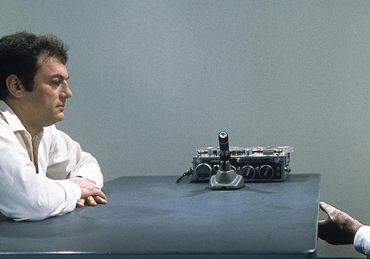 Tony Curtis y Henry Fonda en 'El estrangulador de Boston' de Richard Fleischer.