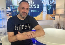 Fernando Flor, en las instalaciones de El Diario Montañés.