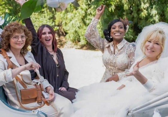 Susan Sarandon, Bette Midler, Megan Mullally y Sheryl Lee Ralph.
