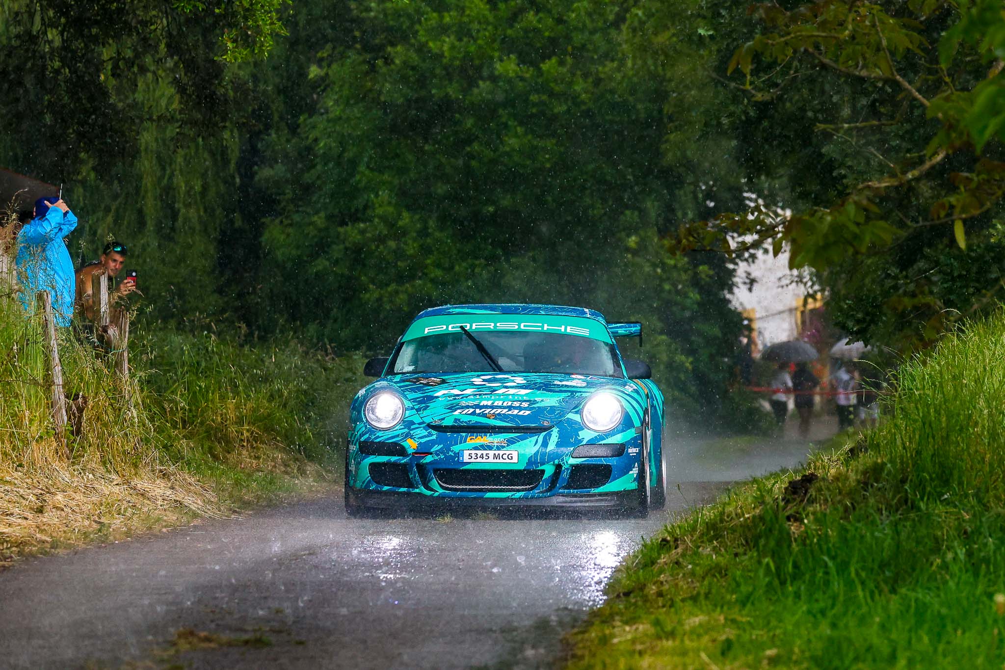 Juan Carlos Checa, con su Porsche 997 GT3 Cup.