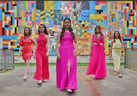 Sara Rodríguez, Candela Cavia, Lucía Gutiérrez, Inmaculada Lavín y Claudia Villamuera.