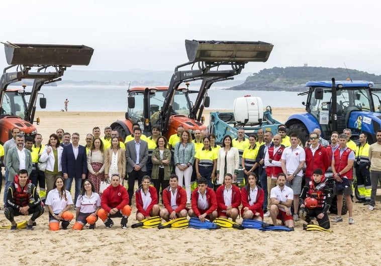 Santander amplía este verano la vigilancia de las playas con 57 socorristas
