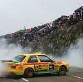 Daniel Sordo (padre) con su BMW M3 E30.