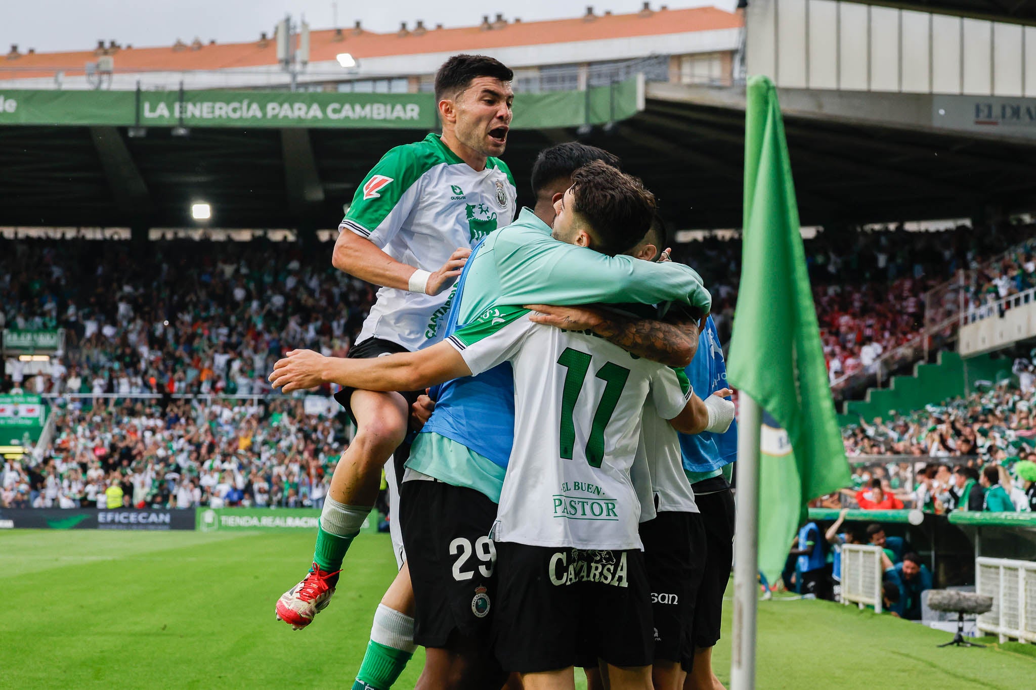 Las mejores imágenes del Racing-Granada