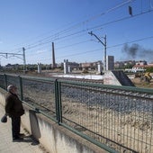 Obras del AVE a su paso por Palencia
