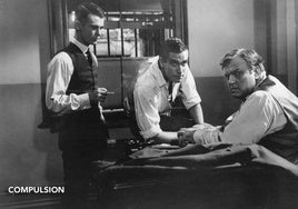 Bradford Dillman, Dean Stockwell y Orson Welles.