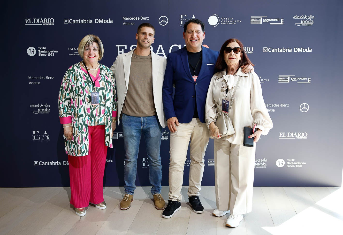 Cristina Miguel, Eduardo Quintana Pescador, Carlos de la Fuente y Elisa Maté.