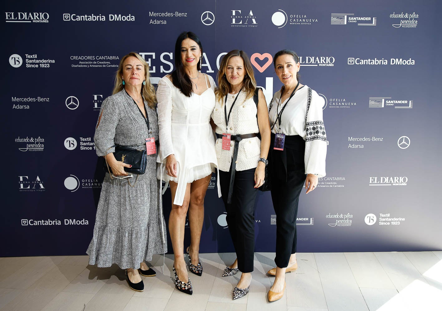 Marta Santa Olaya, Odette Álvarez, Pilar Lobato y Aione Álvarez.