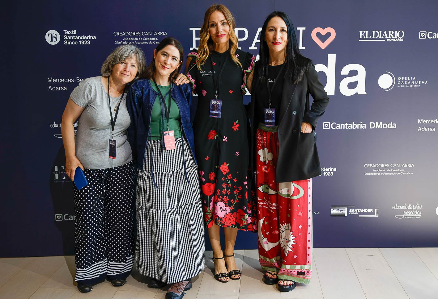 Isabel Fernández, Irene Sánchez, Aurora Ortiz y Anabel Ortiz.
