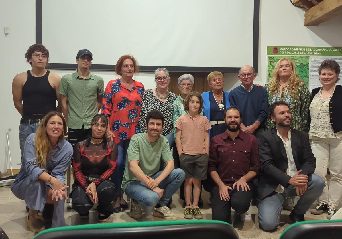 Participantes en el taller Cine en Comunidad.
