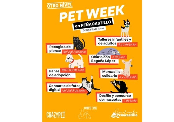 El evento más esperado de la Pet Week llegará el próximo sábado, 7 de junio, con el desfile de mascotas a las 18:30 horas