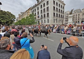 Imagen de la Pasá de 2014, la última que se celebró en la ciudad.