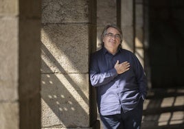 El escritor Jesús Ruiz Mantilla en un retrato reciente.