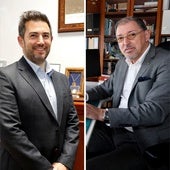 A la izquierda, Pablo Alonso, y a la derecha, Jorge Oliveira.