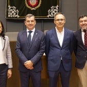 Conchi López, Julio Pascual, José Alberto Fernández y Julio ÁLvarez.