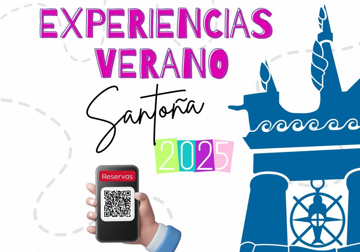 Cartel promocional del programa de verano.