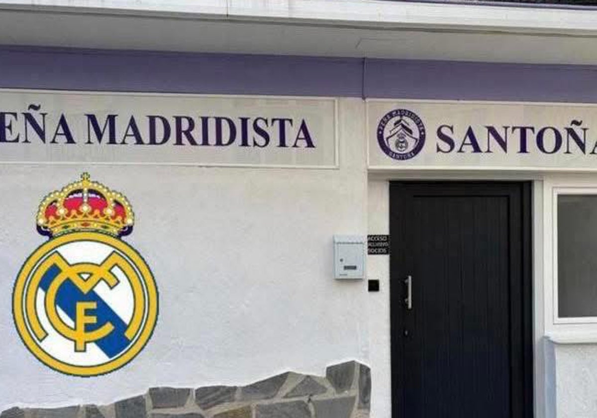Sede la Peña Madridista de Santoña.