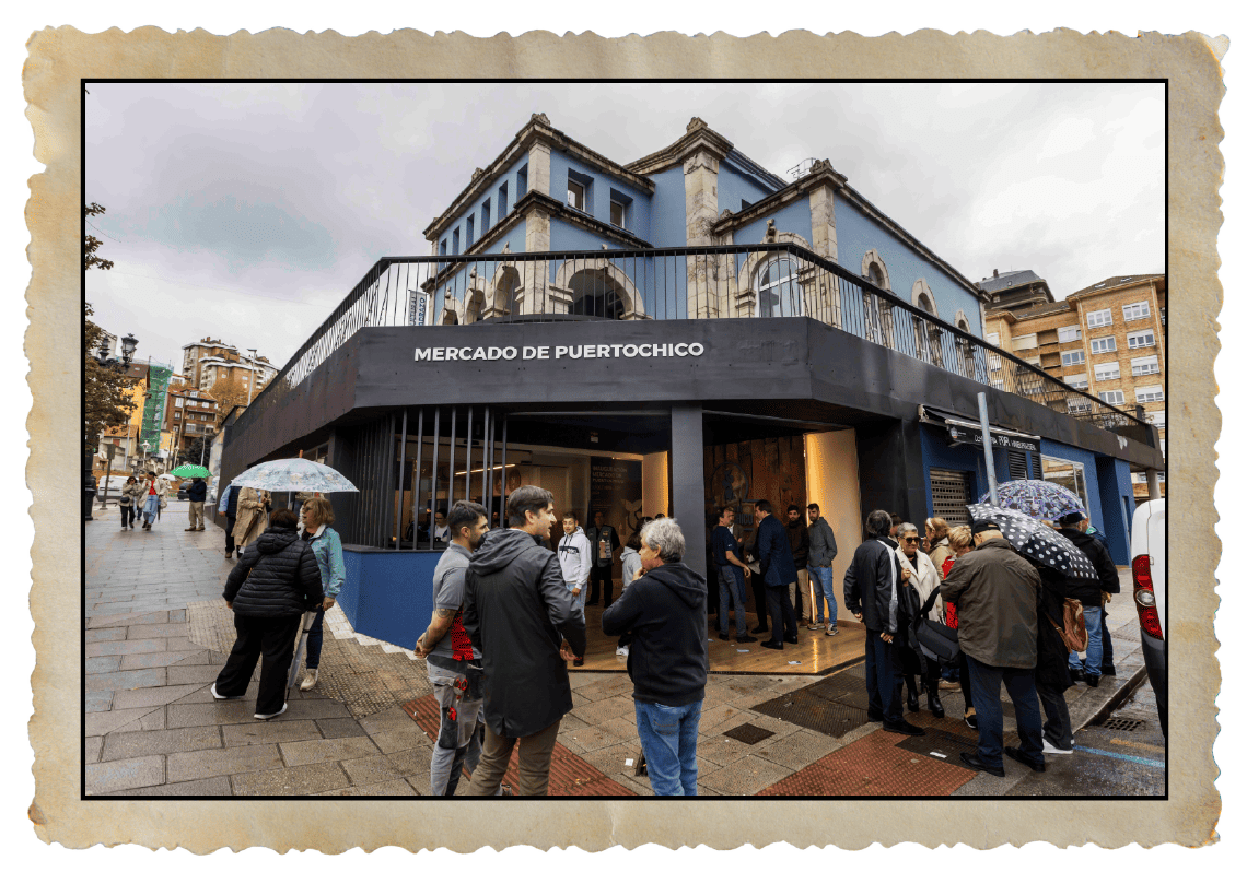 Mercado de Puertochico, en Santander.