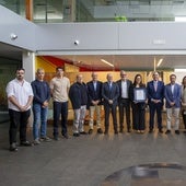 Entrega del distintivo a Hierros y Metales Tirso.