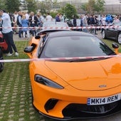 Imagen de uno de los 33 Mclaren participantes, procedentes de Ingalterra.