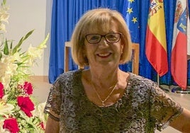 Mª Teresa Hernando Revilla, en la Casa de Cantabria en Madrid.