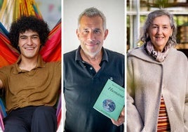 Mario Obrero, Ignacio Elguero y Menchu Gutiérrez, tres de las voces de la nueva ediciónde las Veladas.