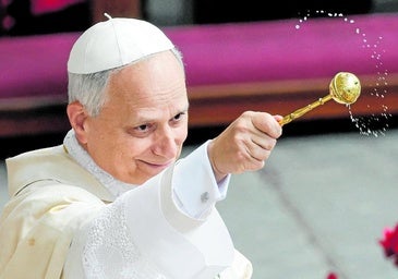 León XIV, en la misa inaugural celebrada en el Vaticano tras ser elegido Papa el pasado mes de mayo.