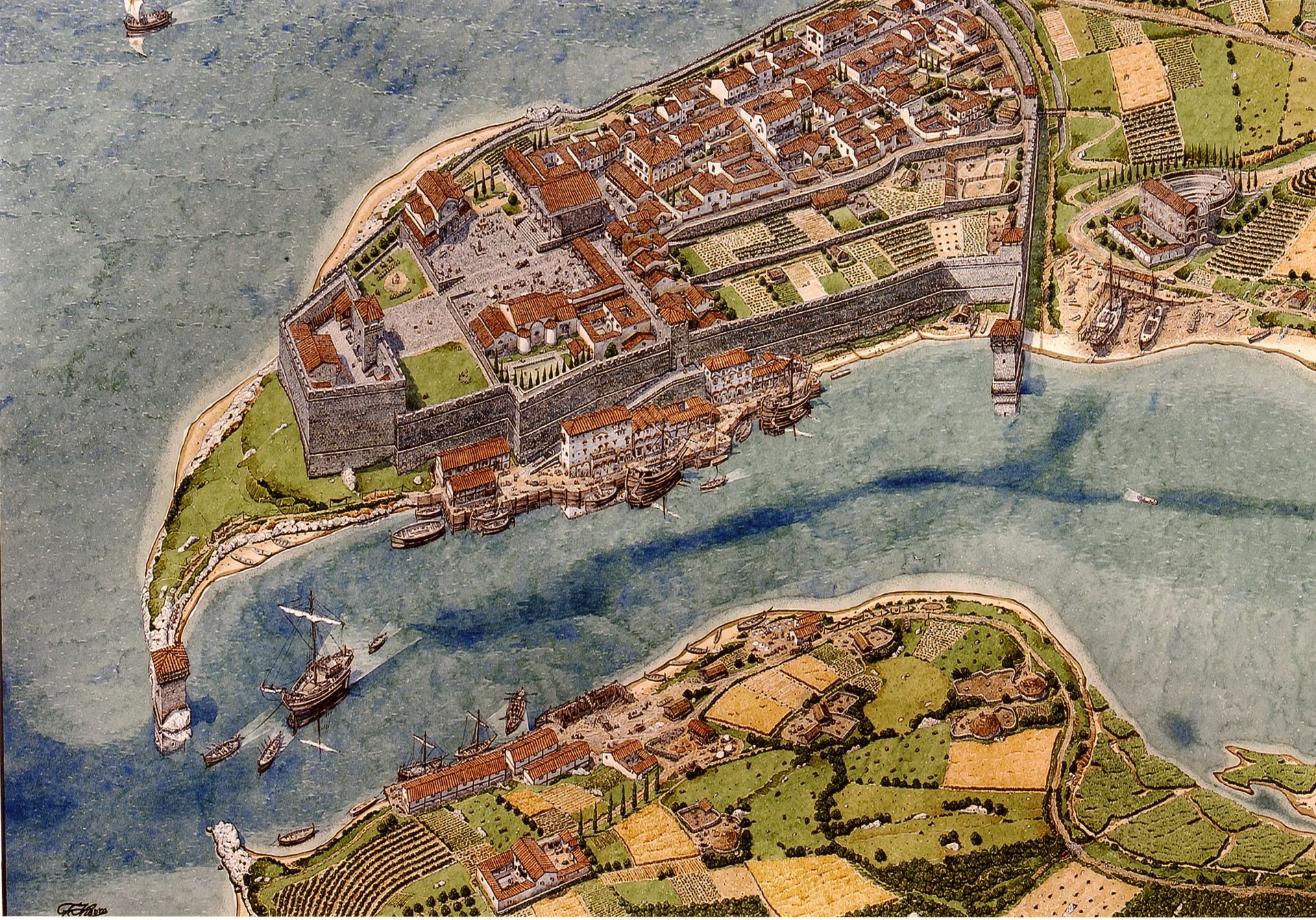 'Portus Victoriae'. Siglo III.