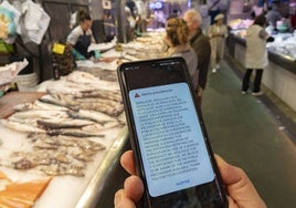 Así aparecerá mañana la alerta del simulacro en los teléfonos móviles.