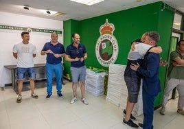 Mikel Martija se despide del Racing