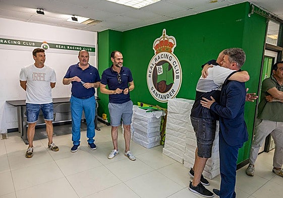 Mikel Martija se despide del Racing