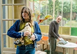 Izia Higelin y Jean-Pierre Darroussin, en el filme francés.