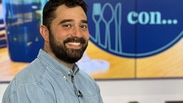 Andrés, en las instalaciones de El Diario Montañés.