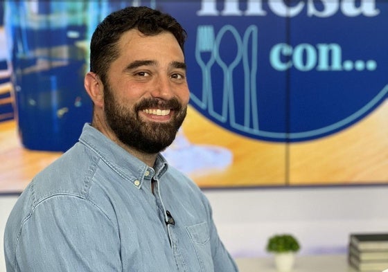 Andrés, en las instalaciones de El Diario Montañés.