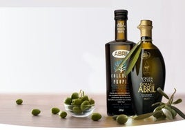 Aceite elaborado por Abril en tierras gallegas.