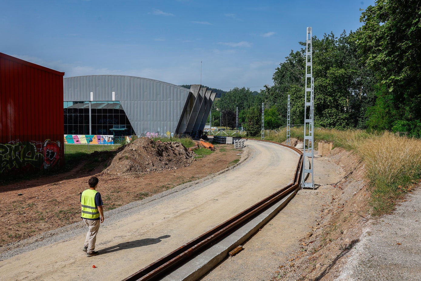 Una UTE de SIEC y Vialobra se hacen cargo de la construcción del desvío provisional. 