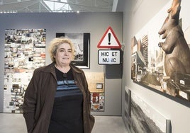 Montserrat Soto ha protagonizado en Gamazo la exposición de Enaire desde marzo.