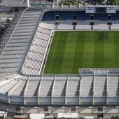 Vista aérea de los Campos de Sport de El Sardinero, en una imagen de archivo de 2016. sane