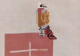 'Easy sugar. Detalle (2025)'. Obra de Usoa Fullaondo.