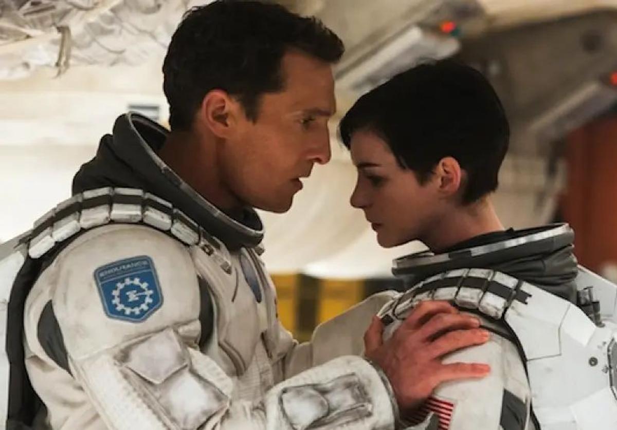 Mattew McConaughey y Anne Hathaway en 'Interestellar'