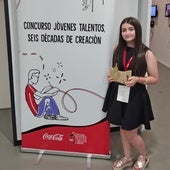 Nerea González Santamaría, alumna de 2º de ESO del Colegio Sagrados Corazones,