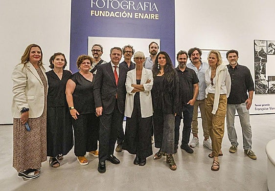 El secretario de Estado de Transportes, José Antonio Santano, inauguró la doble cita de PHotoEspaña en las Naves de Gamazo, sede de Enaire.