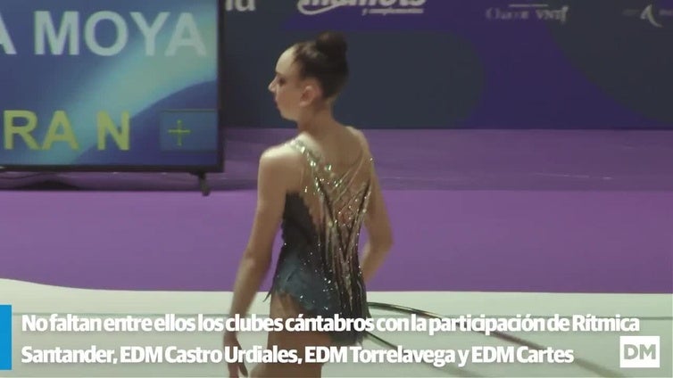 La gimnasia rítmica toma el Palacio de los Deportes