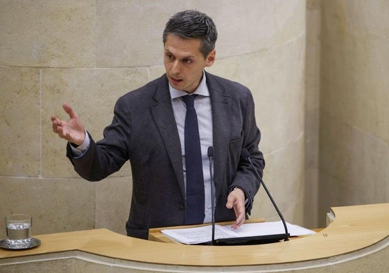 Mario Iglesias, portavoz del Grupo Parlamentario Socialista