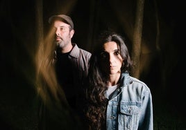 Sergio Gómez y Estefanía Muriedas.