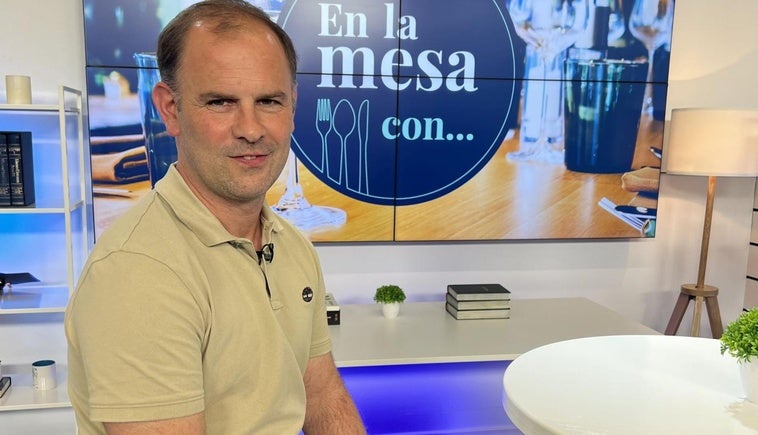 Álvaro Pereda, en las instalaciones de El Diario Montañés.